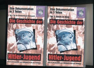 neuer Film – Mundus – Die Geschichte der Hitler-Jugend - Teil 2 und 3  (VHS-Kassetten)