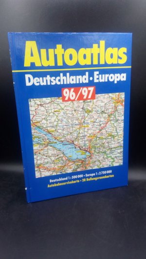 Auto-Atlas Deutschland-Europa