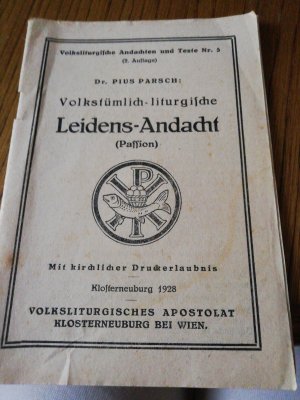 Volkstümlich-liturgische Leidensandacht (Passion)