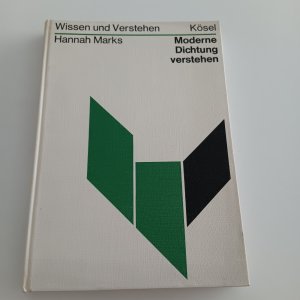 gebrauchtes Buch – Hannah Marks – Wissen und Verstehen  kösel Moderen Dichtung verstehen