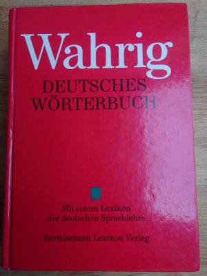 Wahrig Deutsches Wörterbuch - mit einem Lexikon der deutschen Sprachlehre (ISBN 9784757527560)