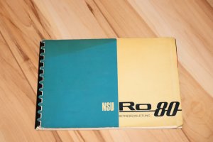 Betriebsanleitung / Bordbuch NSU RO80