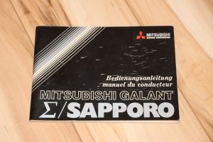 Betriebsanleitung / Bordbuch  Mitsubishi Sapporo