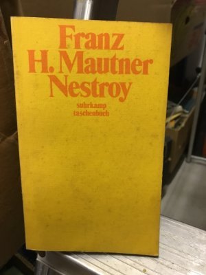 gebrauchtes Buch – Mautner, Franz H – Nestroy