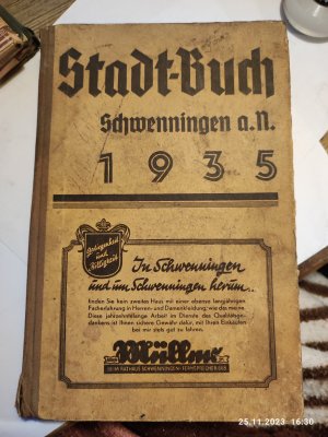 Stadt-Buch der Industriestadt Schwenningen am Neckar 1935