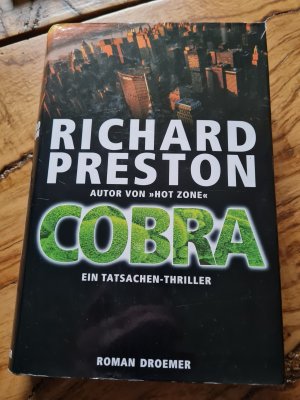 gebrauchtes Buch – Richard Preston – Cobra