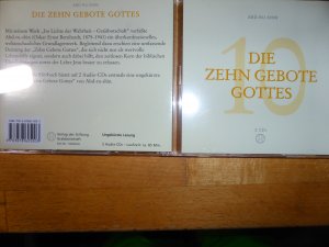 die zehn gebote gottes