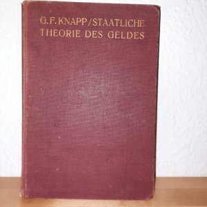 Staatliche Theorie des Geldes.