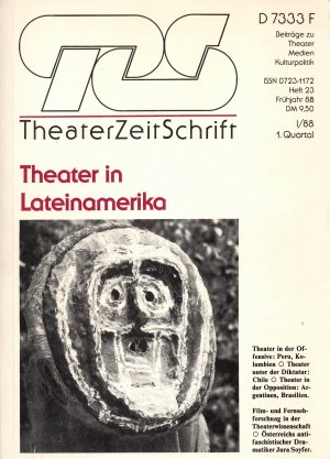 gebrauchtes Buch – TheaterZeitSchrift – Theater in Lateinamerika