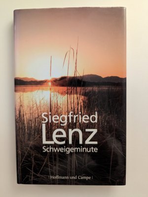 gebrauchtes Buch – Siegfried Lenz – Schweigeminute