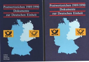 POSTWERTZEICHEN 1989/1990 - DOKUMENTE ZUR DEUTSCHEN EINHEIT ("Geschichtsbuch")