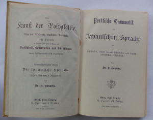 antiquarisches Buch – H. Bohatta – Praktische Grammatik der Javanischen Sprache