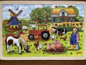 gebrauchtes Spiel – Bauernhof Puzzle