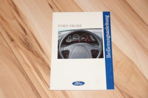 gebrauchtes Buch – Bedienungsanleitung / Bordbuch Ford Probe – Bedienungsanleitung / Bordbuch Ford Probe