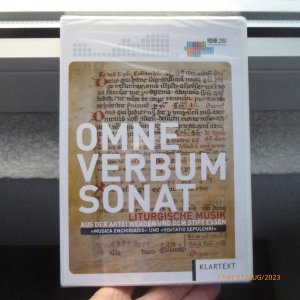 Omne verbum sonat - Liturgische Musik aus der Abtei Werden und dem Stift Essen - OVP