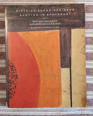 Auktion in Stuttgart Teil I - Gebrauchsgraphik und dekorative Kunst - 24. und 25. März im Kunsthaus Dr. Fritz Nagel