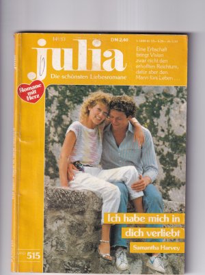 gebrauchtes Buch – Samantha Harvey – Julia 515 (14-1/83) - Ich habe mich in dich verliebt (OT: Distance Man)