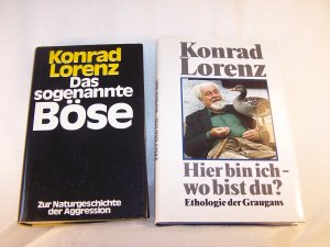 gebrauchtes Buch – Konrad Lorenz – Hier bin ich - wo bist du ? / Das sogenannte Böse