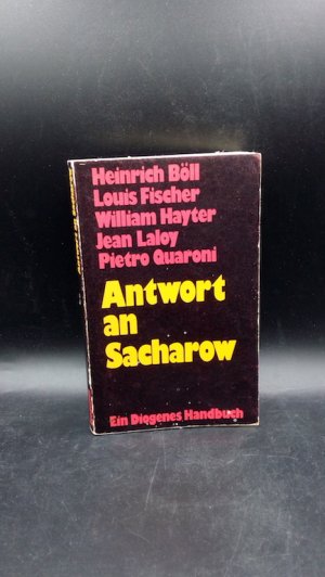 Antwort an Sacharow. Ist der Weg, den Sacharow weist, wirklich gangbar? ZEIT-Serie zum Sacharow-Memorandum: Westliche Antworten auf die Schrift des sowjetischen Atomwissenschaftlers