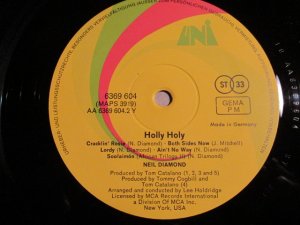 gebrauchter Tonträger – Neil Diamond – HOLLY HOLY