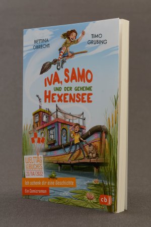 gebrauchtes Buch – Bettina Obrecht – Ich schenk dir eine Geschichte. Iva, Samo und der geheime Hexensee. Ein Comicroman. Welttag des Buches 2022