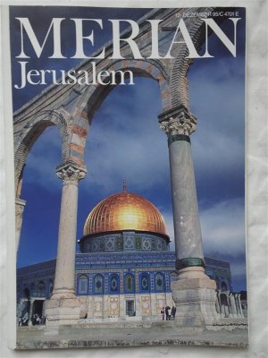 gebrauchtes Buch – MERIAN Jerusalem (Heft 12 / 1995)