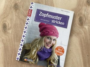 Zopfmuster stricken für Einsteiger - Start it! Mit 4 Zopfnadeln zum Loslegen.