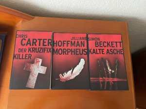 Kalte Asche,  Morpheus,  Der Kruzefix Killer, 3 Krimis -Taschenbücher