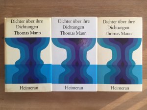 Dichter über ihre Dichtungen (Band 14/I, II, III): Thomas Mann, Teil 1-3 komplett