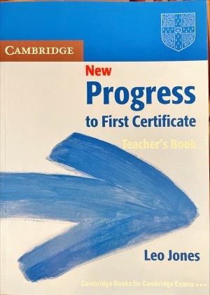 New Progress to First Certificate - Teacher's Book