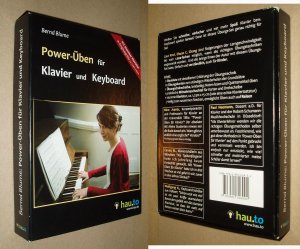 gebrauchtes Buch – Bernd Blume – Power-Üben für Klavier und Keyboard – Mit stummer Klaviatur in Originalgröße ca. 1,23m x 15cm