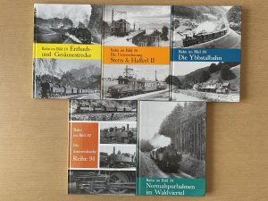 gebrauchtes Buch – Kabelka; Kleindel; Luft – 18 Bände):  Bahn im Bild.  Nr: 1: Dampf im Weinviertel.  2: Die steirische Erzbergbahn.  4: Die Type M der Wiener Verkehrsbetriebe.  5: die Zillertalbahn.  7: Die Salzkammergutbahn.  11: Die österreichische Reihe 92.  17: Die Reihen 1089 und 1189.  18: Erzbach- und Gesäusestrecke.  22: Die Wiener elektrische Stadtbahn.  23: Zahnradbergbahnen in Österreich.  24: Die Franz-Josefs-Bahn.  25: Die Steyrtalbahn.  26: Die Unternehmung Stern & Hafferl II.  30: Die Ybbstalbahn.  32: Die österreichische Reihe 91.  34: Normalspurbahnen im Waldviertel.  35: Elektrotriebwagen der ÖBB.  37: Die Reihen 12 und 112.