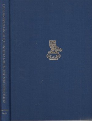 gebrauchtes Buch – Deutscher Verein für Kunstwissenschaft – Zeitschrift des Deutschen Vereins für Kunstwissenschaft, Bd. 62, 2008