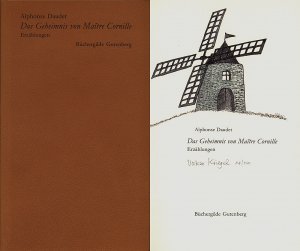 Das Geheimnis von Maître Cornille. Erzählungen., Mit Bildern von Volker Kriegel. [Signiertes Exemplar].