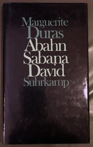 gebrauchtes Buch – Marguerite Duras – Abahn Sabana David