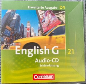 gebrauchtes Hörbuch – English G 21 Erweiterte Ausgabe D4 Audio-CD Schülerfassung