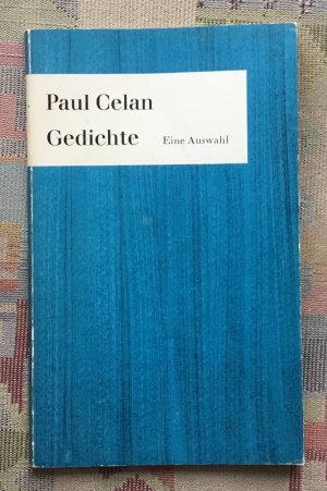 Gedichte. Ossip Mandelstamm. [Aus d. Russ. übertr. v. Paul Celan]