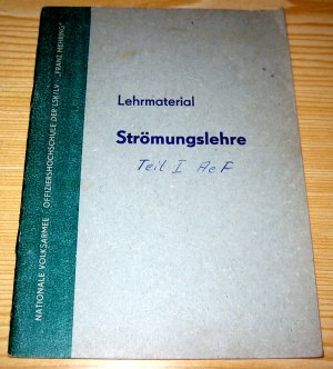 Lehrmaterial Strömungslehre