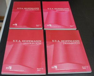 E.T.A. Hoffmann-Jahrbuch - 4 Bände: Band 10, 2002 + Band 11, 2003 + Band 12, 2004 +Band 13, 2005