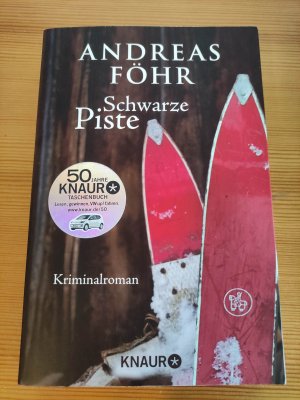 gebrauchtes Buch – Andreas Föhr – Schwarze Piste