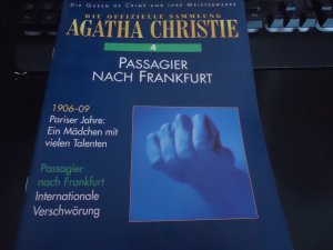 Die offizielle Sammlung Agatha Christie - Nr. 4 - Passagier nach Frankfurt - aus dem Leben der Autorin 1906 - 09 - Heft - selten