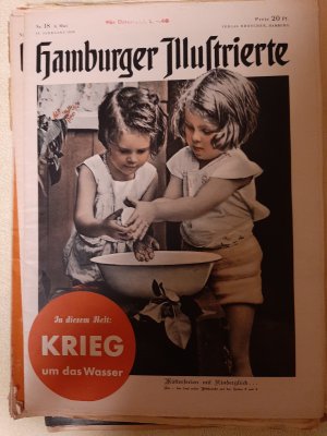 Hamburger Illustrierte, 14 Stück zwischen 1934, und 1939