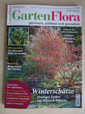 gebrauchtes Buch – Garten Flora Januar 2024