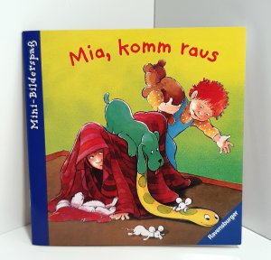 gebrauchtes Buch – Gunilla Hansson / aus dem Schwedischen von Angelika Kutsch – Mia, komm raus. Mini-Bilderspaß Geschichten von Max und Mia. Mini-Buch