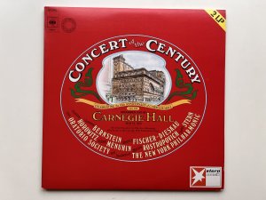 LP Concert of the Century live at carnegie hall may 18, 1976 - Leonard Bernstein Dietrich Fischer-Dieskau, Horowitz, Menuhin, Rostropovich,  The New York Philharmonic