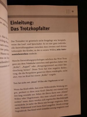 gebrauchtes Buch – Doris Heueck-Mauß – Das Trotzkopfalter. Der Ratgeber für Eltern von 2-6 jährigen Kindern.