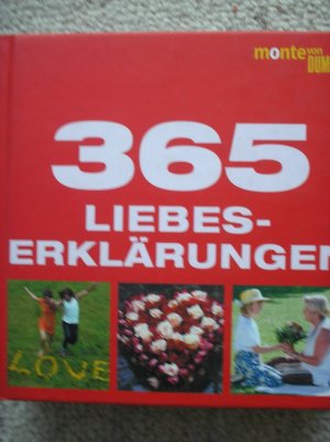 gebrauchtes Buch – 365 Liebeserklärungen