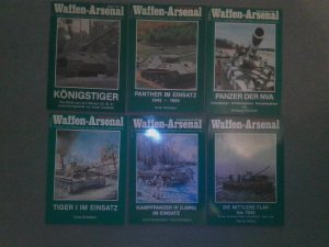 Sechs Hefte Waffen Arsenal