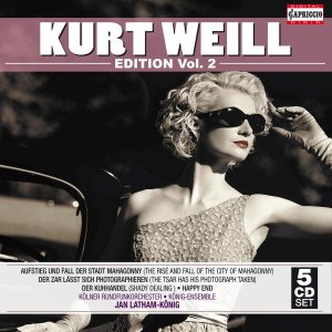 gebrauchtes Hörbuch – Kurt Weill – Aufstieg und Fall d.Stadt Mahagonny/Happy End/+  Box-Set Edition Vol. 2