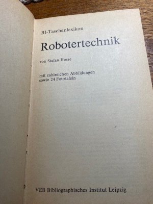 gebrauchtes Buch – Hesse, Stefan 160 – BI-Taschenlexikon Robotertechnik  160